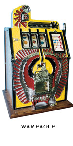 war eagle slot machine